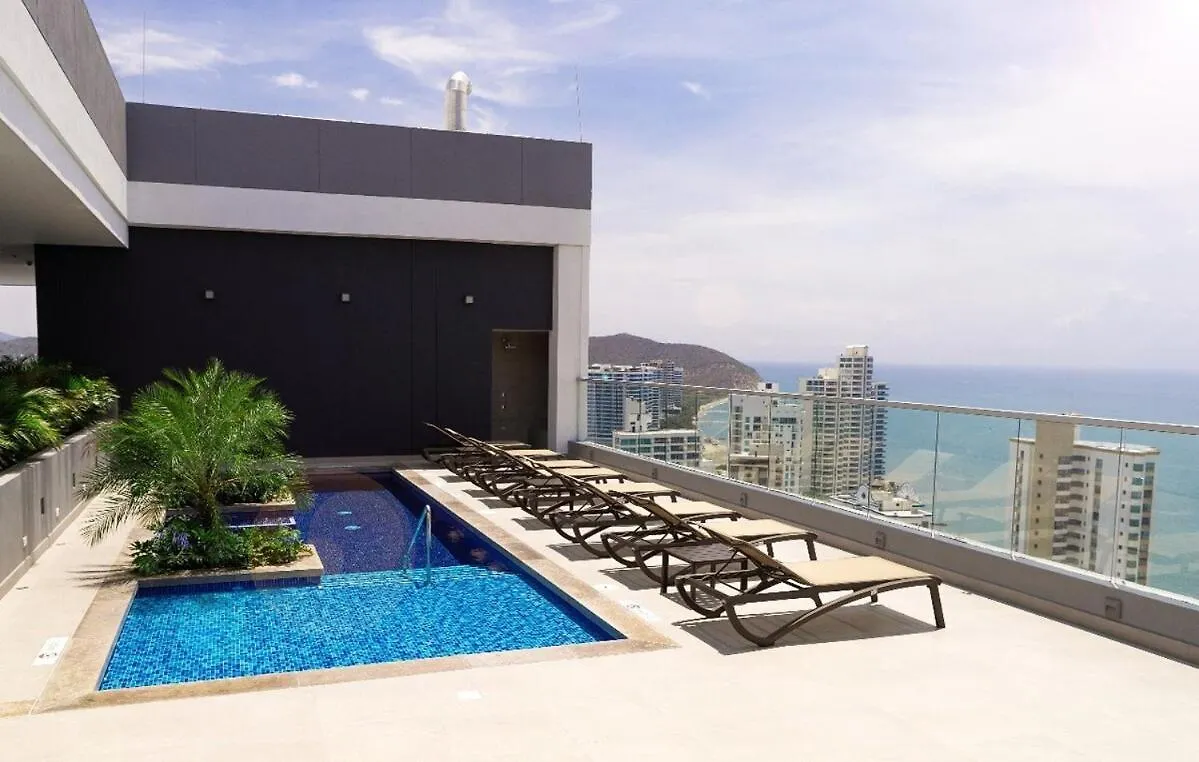Lindo Apartamento En Rodadero Sur Gaira Apartment