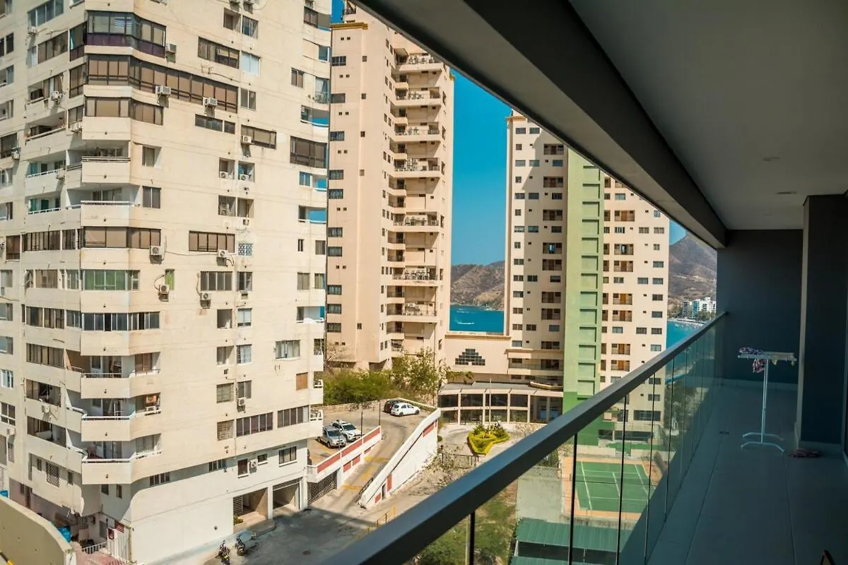 Lindo Apartamento En Rodadero Sur Gaira Colombia
